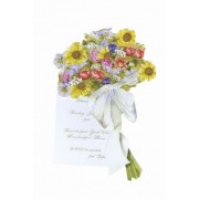 Floral Invitations, Bouquet of Flowers